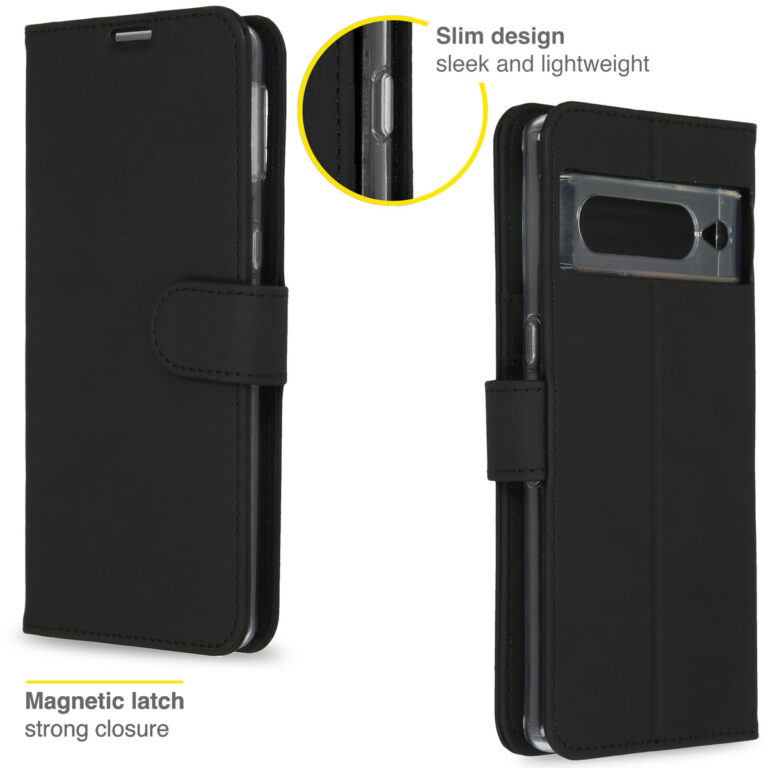 Accezz Wallet Softcase Bookcase Google Pixel 7 Pro - Zwart - Afbeelding 3