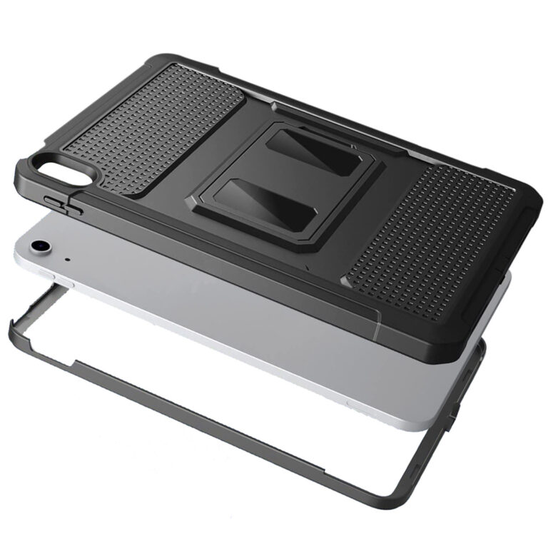 Accezz Rugged Back Case Apple iPad 11 (2025) 11 inch / iPad 10 (2022) 10.9 inch - Zwart - Afbeelding 6