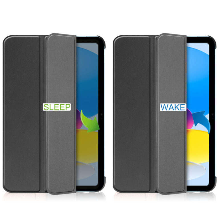 Accezz Trifold Bookcase Apple iPad 11 (2025) 11 inch / iPad 10 (2022) 10.9 inch - Zwart - Afbeelding 5