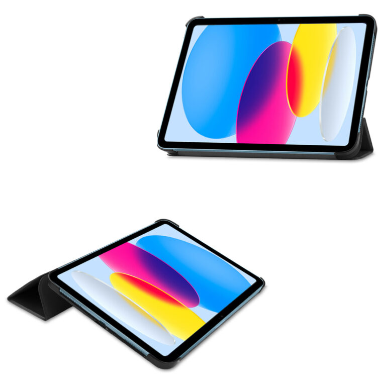 Accezz Trifold Bookcase Apple iPad 11 (2025) 11 inch / iPad 10 (2022) 10.9 inch - Zwart - Afbeelding 10