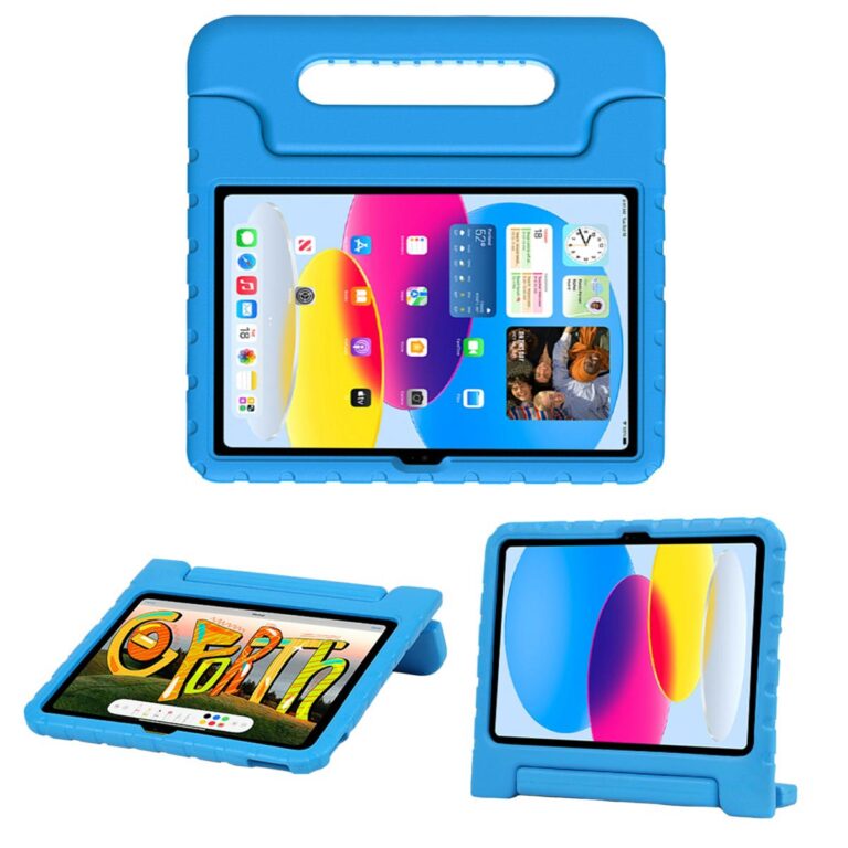 Accezz Kidsproof Backcover met handvat Apple iPad 11 (2025) 11 inch / iPad 10 (2022) 10.9 inch - Blauw - Afbeelding 10