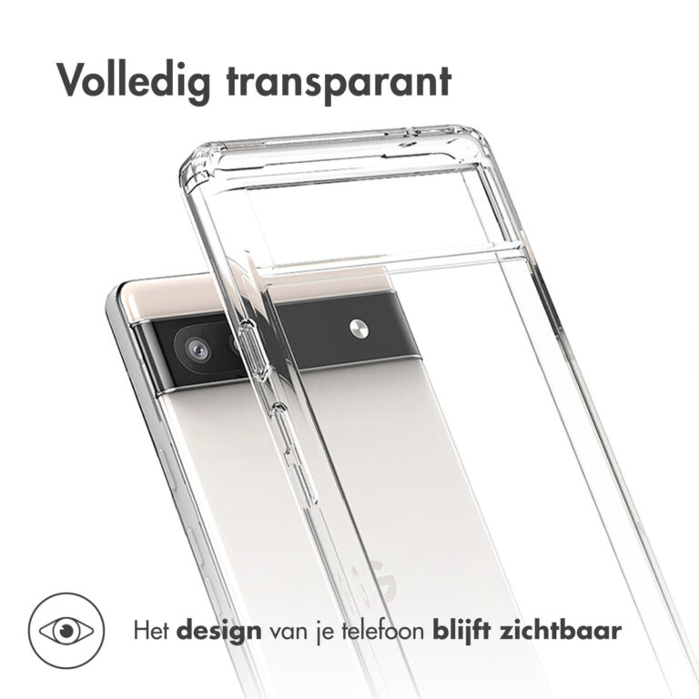 Accezz Xtreme Impact Backcover Google Pixel 6a - Transparant - Afbeelding 8