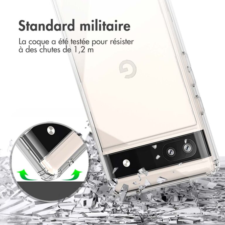 Accezz Xtreme Impact Backcover Google Pixel 6a - Transparant - Afbeelding 10