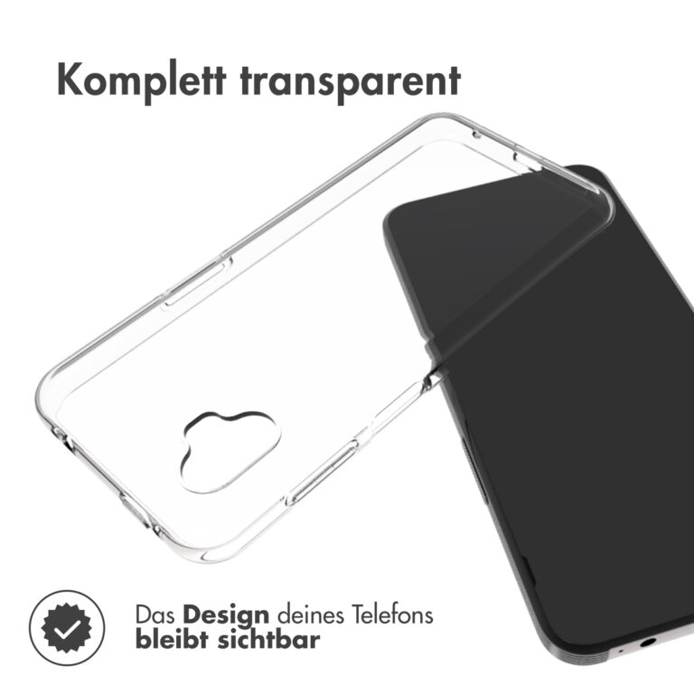 Accezz Clear Backcover Samsung Galaxy Xcover 6 Pro - Transparant - Afbeelding 10