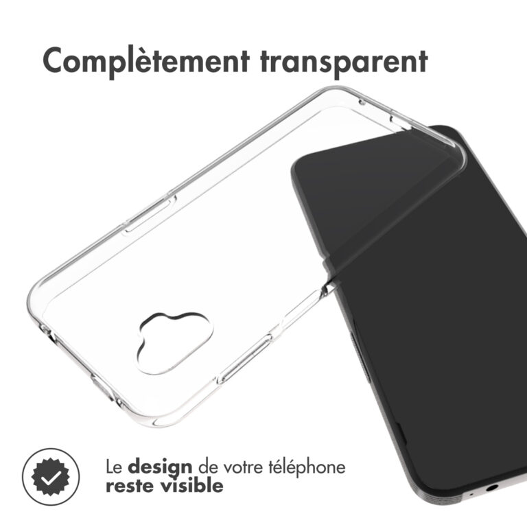 Accezz Clear Backcover Samsung Galaxy Xcover 6 Pro - Transparant - Afbeelding 7