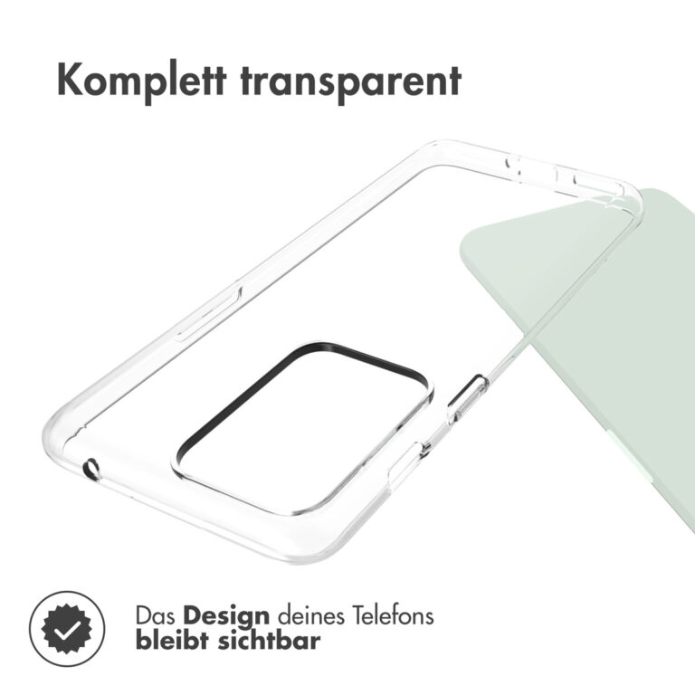 Accezz Clear Backcover OnePlus Nord 2T - Transparant - Afbeelding 10