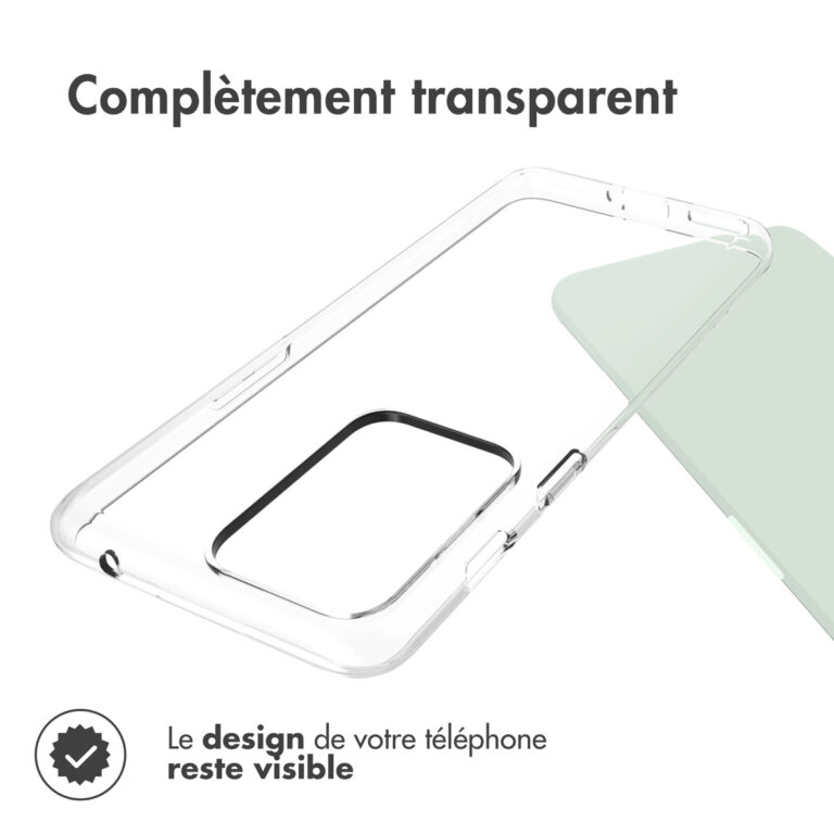 Accezz Clear Backcover OnePlus Nord 2T - Transparant - Afbeelding 7
