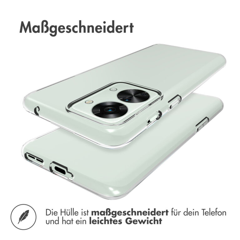 Accezz Clear Backcover OnePlus Nord 2T - Transparant - Afbeelding 8