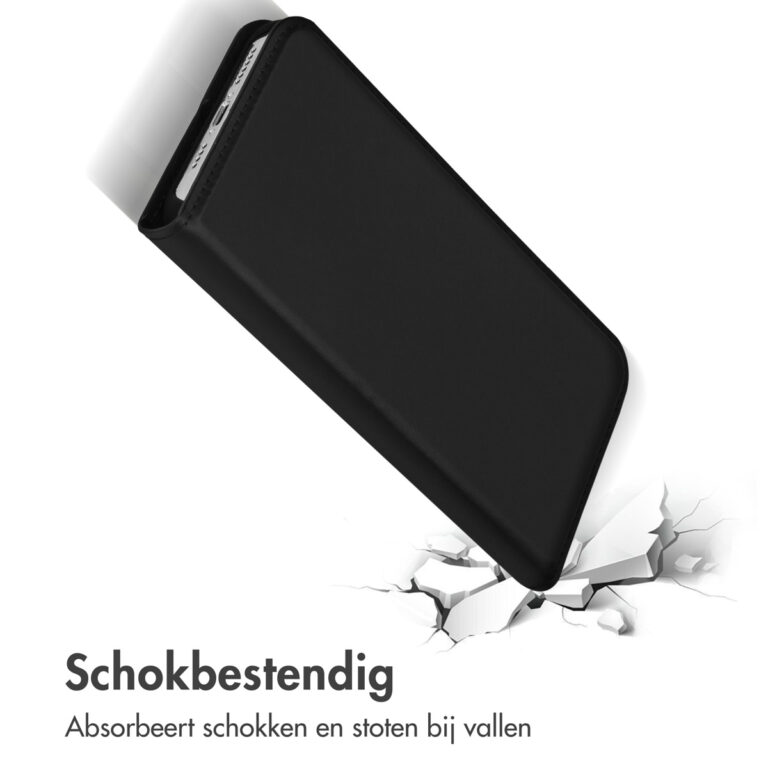 Accezz Premium Leather Slim Bookcase Apple iPhone 14 Pro Max - Zwart - Afbeelding 7