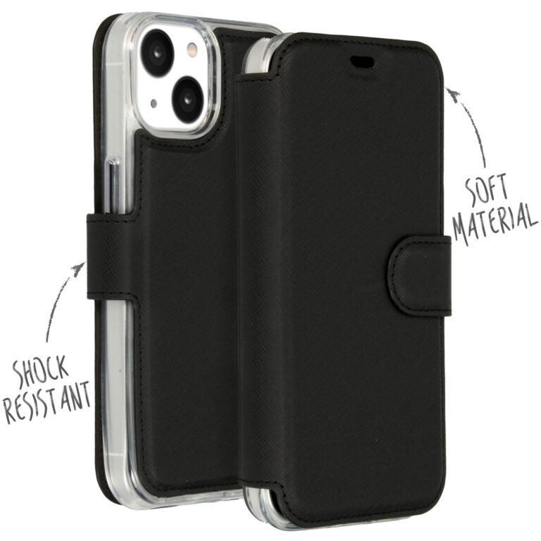 Accezz Xtreme Wallet Bookcase Apple iPhone 14 Plus - Zwart - Afbeelding 8