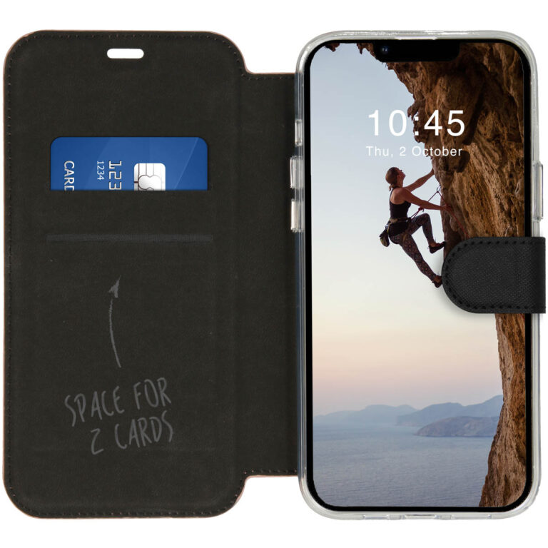 Accezz Xtreme Wallet Bookcase Apple iPhone 14 Plus - Zwart - Afbeelding 7