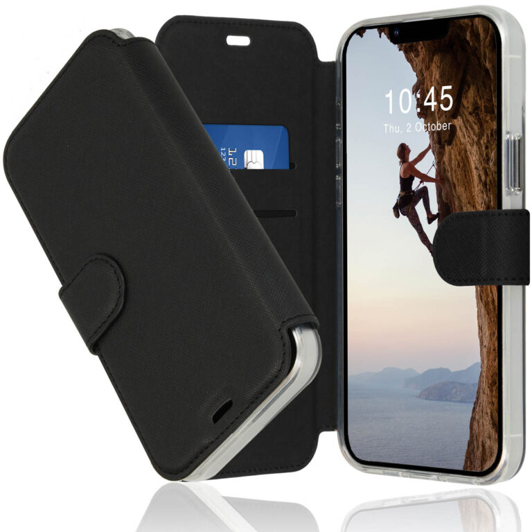Accezz Xtreme Wallet Bookcase Apple iPhone 14 Plus - Zwart - Afbeelding 6