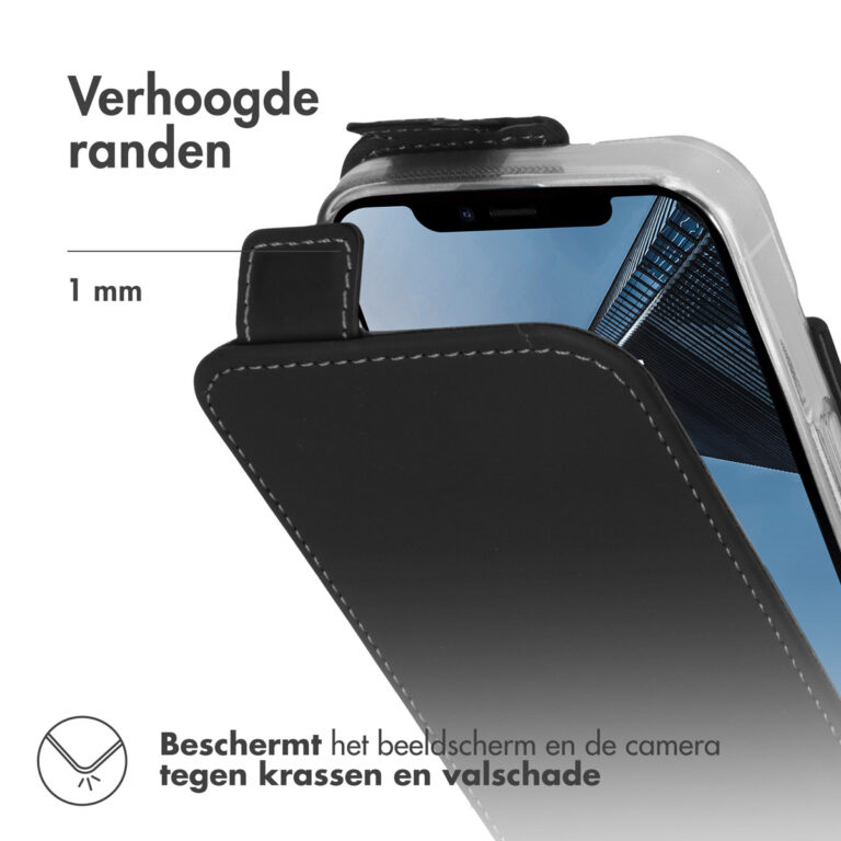Accezz Flipcase Apple iPhone 14 - Zwart - Afbeelding 2