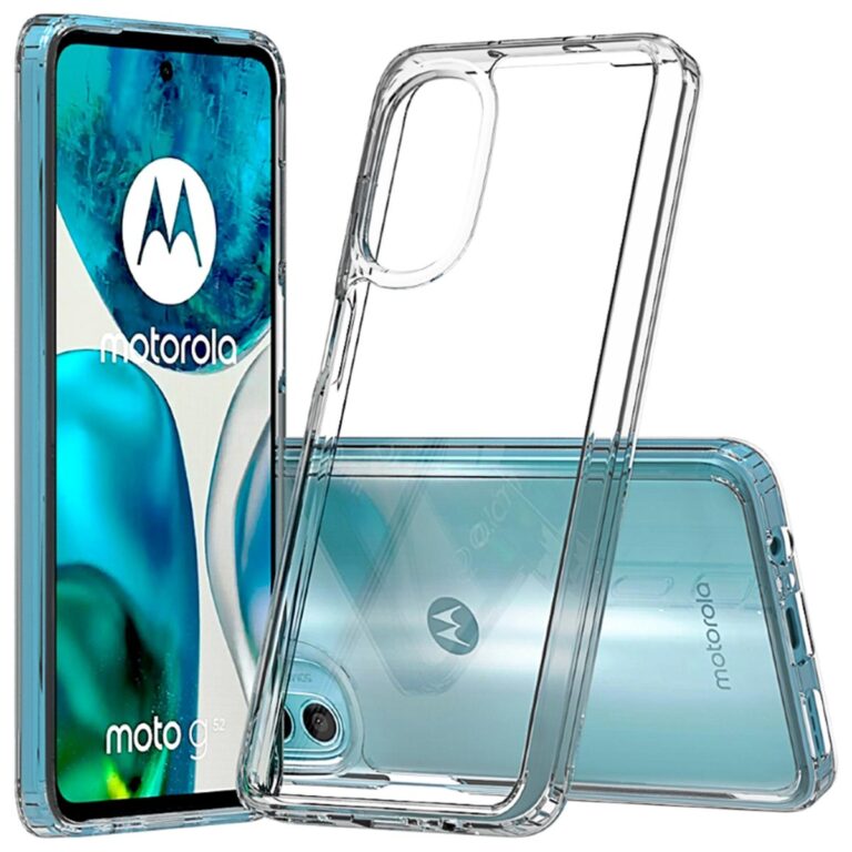 Accezz Xtreme Impact Backcover Motorola Moto G52 / G82 - Transparant - Afbeelding 3