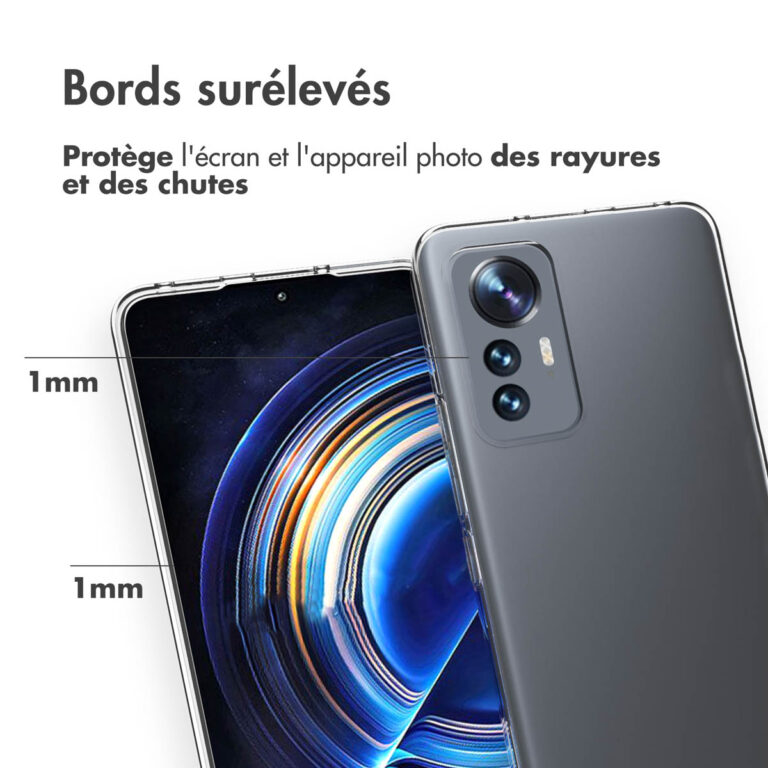 Accezz Clear Backcover Xiaomi 12 Lite - Transparant - Afbeelding 6