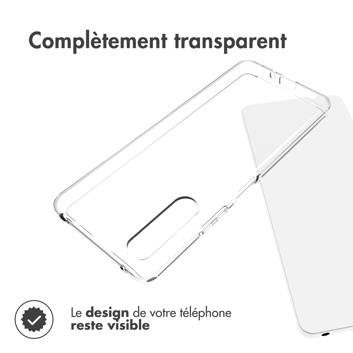 Accezz Clear Backcover Sony Xperia 10 IV - Transparant - Afbeelding 3