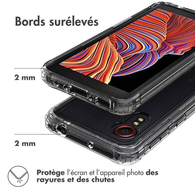 Accezz Xtreme Impact Backcover Samsung Galaxy Xcover 5 - Transparant - Afbeelding 8
