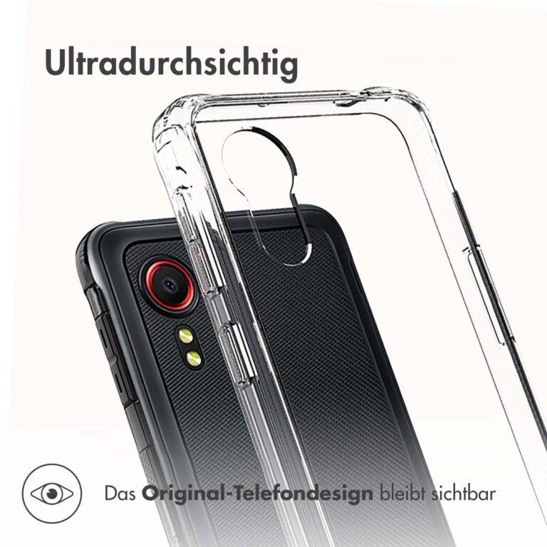 Accezz Xtreme Impact Backcover Samsung Galaxy Xcover 5 - Transparant - Afbeelding 10