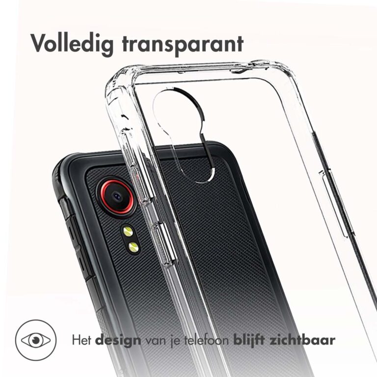 Accezz Xtreme Impact Backcover Samsung Galaxy Xcover 5 - Transparant - Afbeelding 4