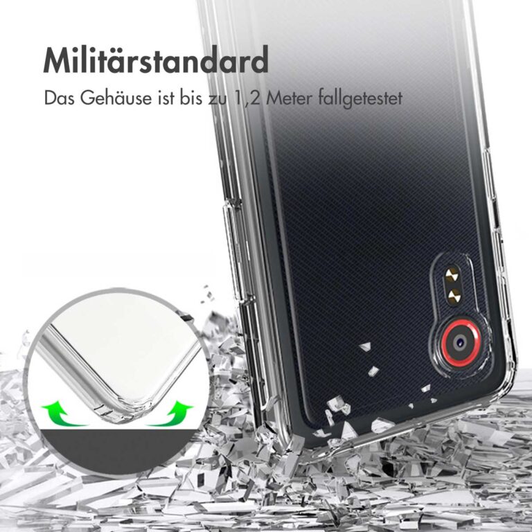 Accezz Xtreme Impact Backcover Samsung Galaxy Xcover 5 - Transparant - Afbeelding 9