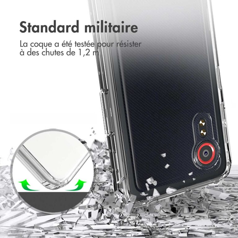 Accezz Xtreme Impact Backcover Samsung Galaxy Xcover 5 - Transparant - Afbeelding 6