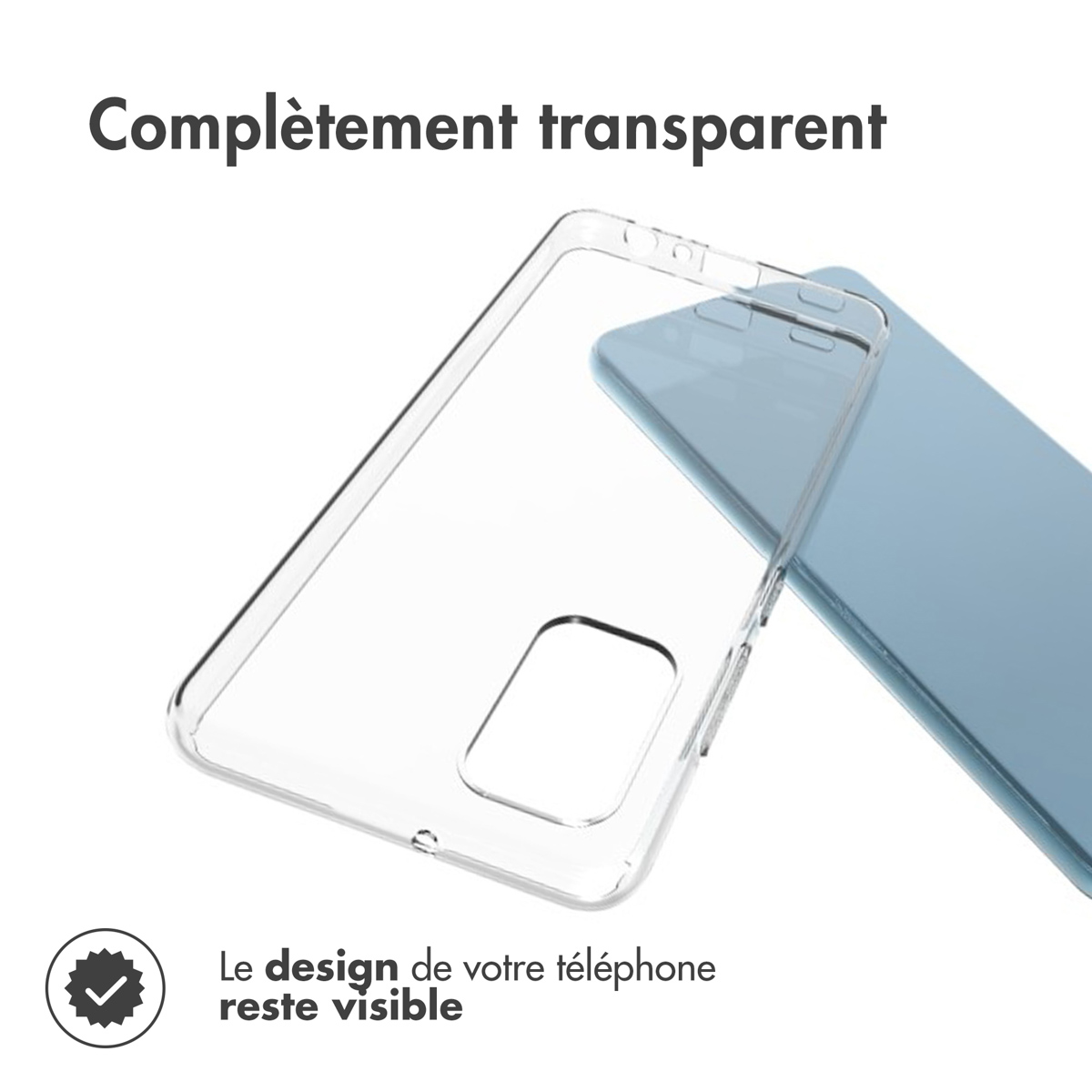 Accezz Clear Backcover Samsung Galaxy A32 (4G) - Transparant - Afbeelding 3