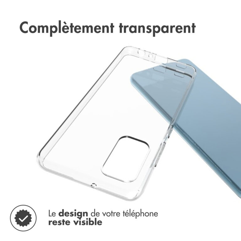 Accezz Clear Backcover Samsung Galaxy A32 (4G) - Transparant - Afbeelding 7