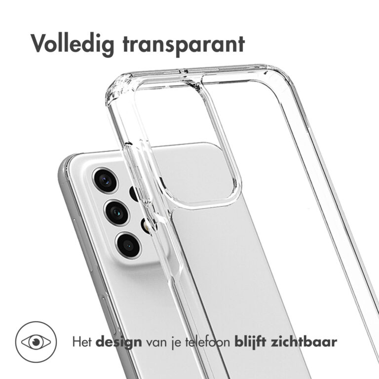 Accezz Xtreme Impact Backcover Samsung Galaxy A23 (5G) - Transparant - Afbeelding 8