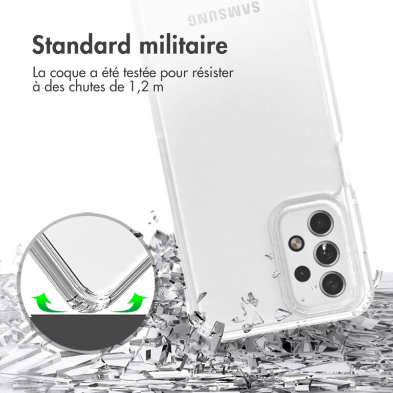 Accezz Xtreme Impact Backcover Samsung Galaxy A23 (5G) - Transparant - Afbeelding 10