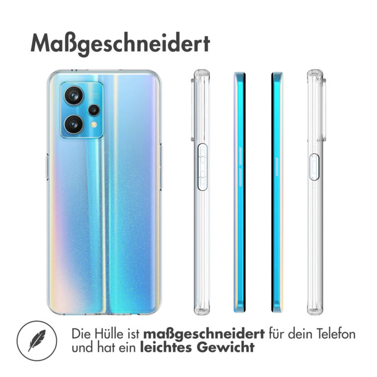 Accezz Clear Backcover Realme 9 Pro Plus - Transparant - Afbeelding 8