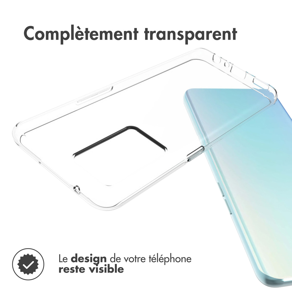 Accezz Clear Backcover OnePlus Nord CE 2 5G - Transparant - Afbeelding 3