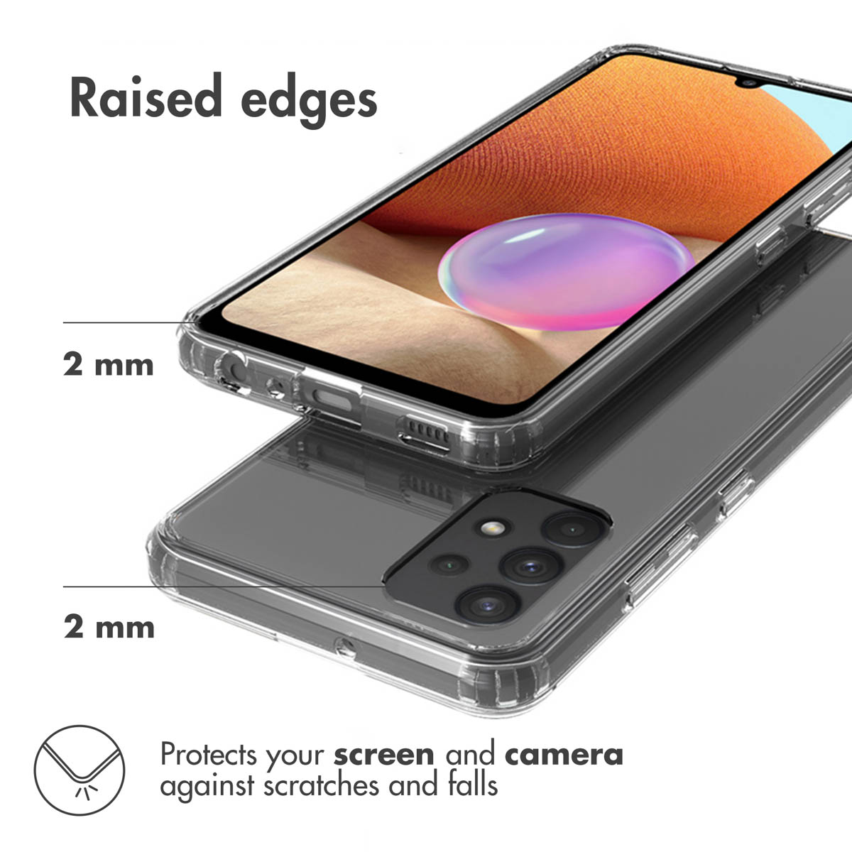 Accezz Xtreme Impact Backcover Samsung Galaxy A13 (4G) - Transparant - Afbeelding 9