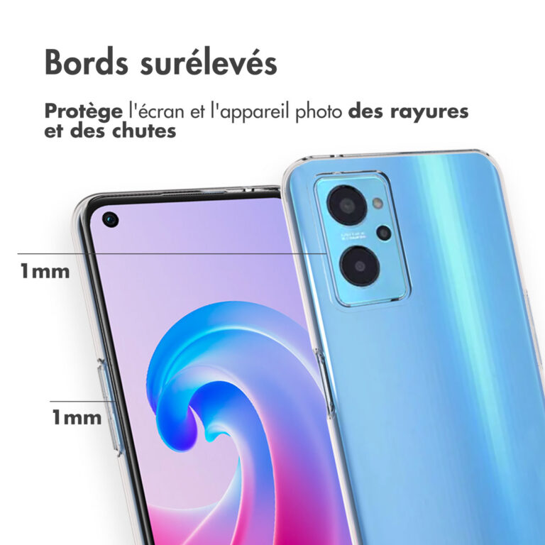 Accezz Clear Backcover Oppo A96 - Transparant - Afbeelding 6