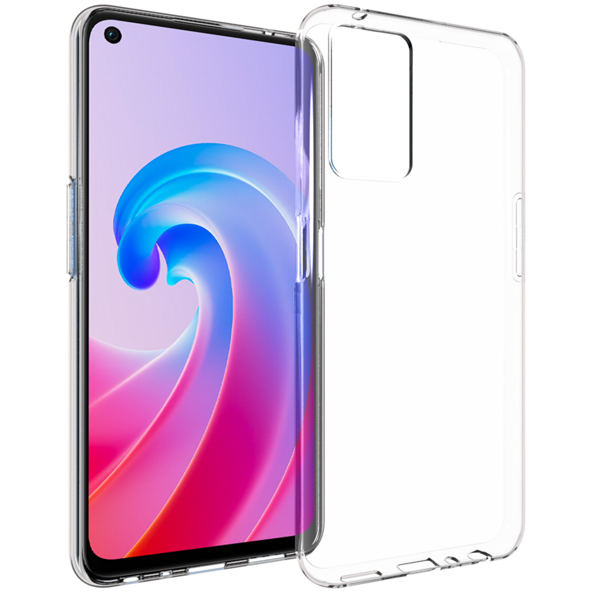 Accezz Clear Backcover Oppo A96 – Transparant