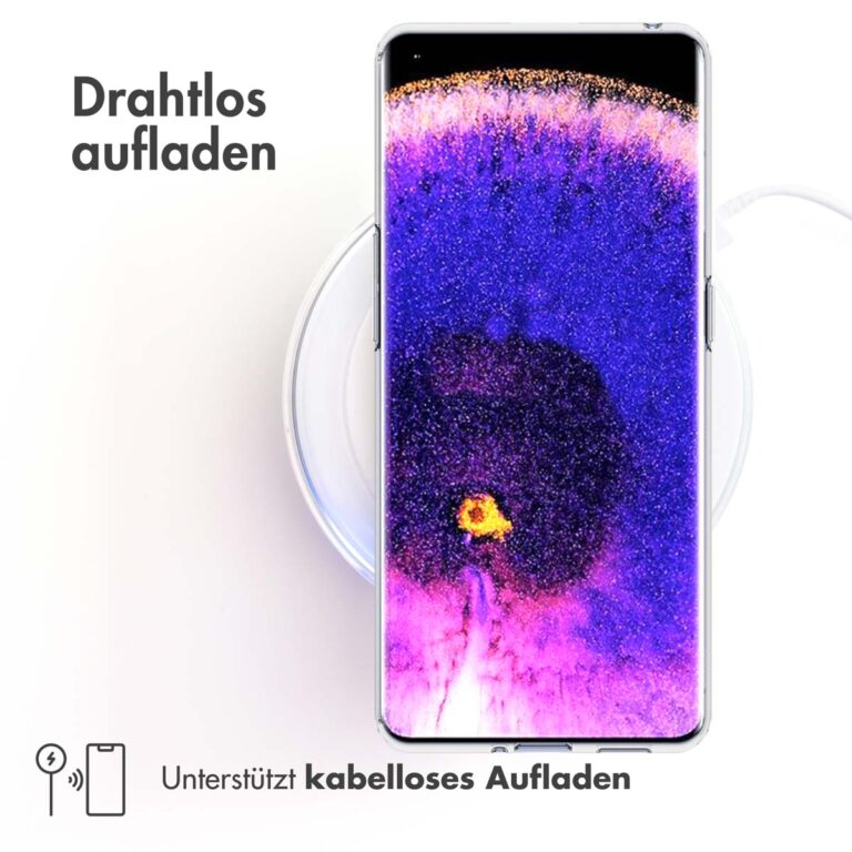 Accezz Clear Backcover Oppo Find X5 5G - Transparant - Afbeelding 10