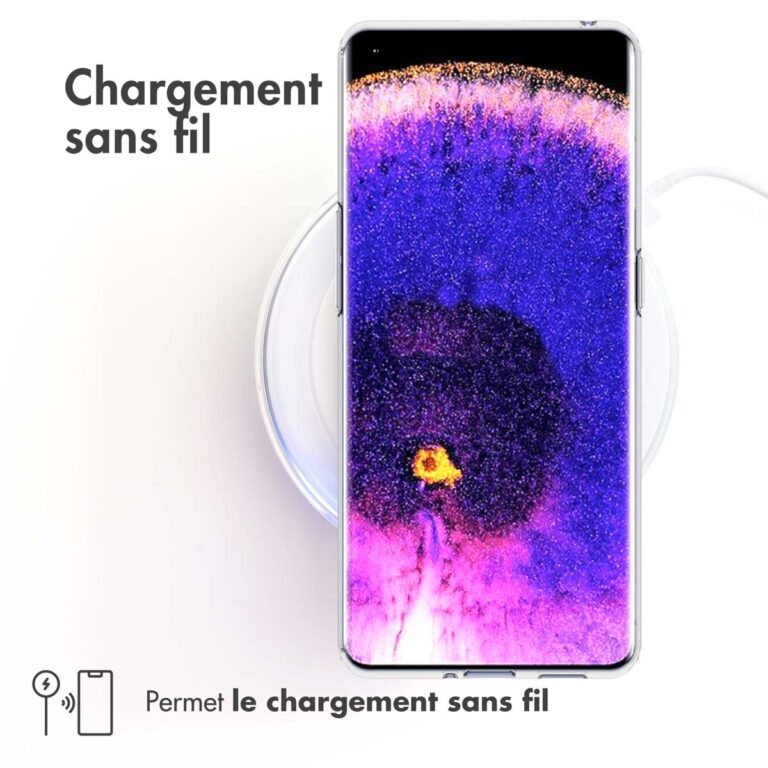 Accezz Clear Backcover Oppo Find X5 5G - Transparant - Afbeelding 6