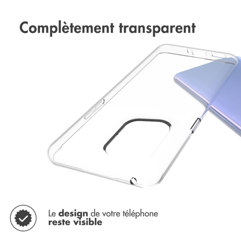 Accezz Clear Backcover Oppo Find X5 Pro 5G - Transparant - Afbeelding 9