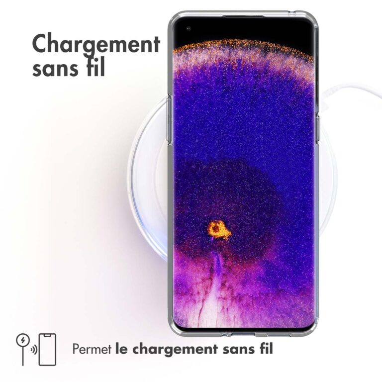 Accezz Clear Backcover Oppo Find X5 Pro 5G - Transparant - Afbeelding 6