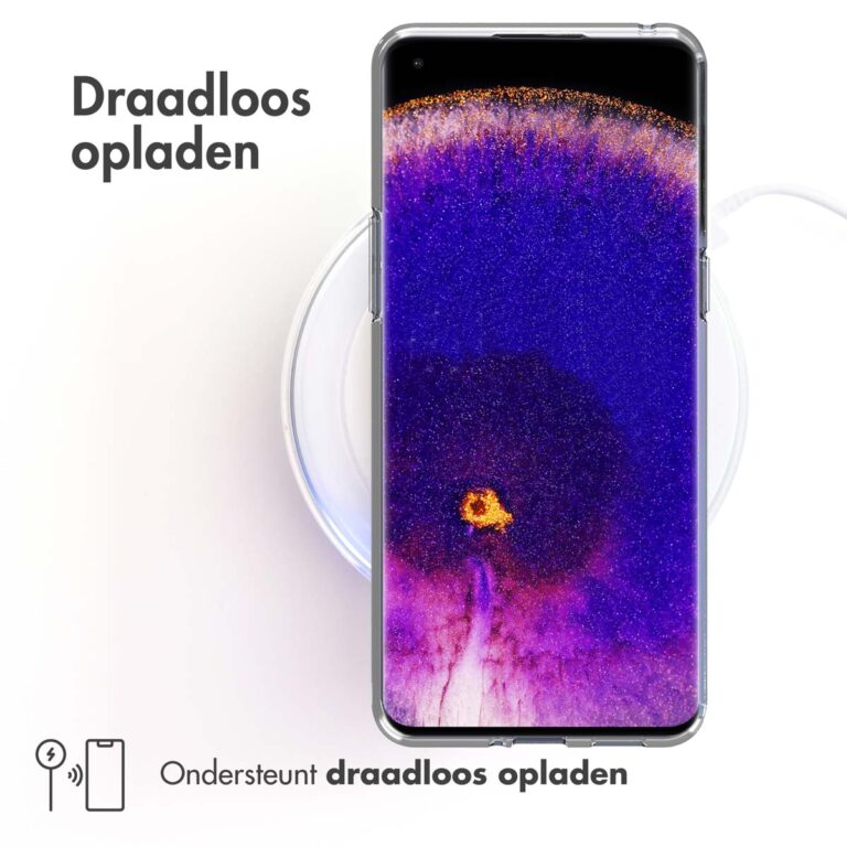 Accezz Clear Backcover Oppo Find X5 Pro 5G - Transparant - Afbeelding 2