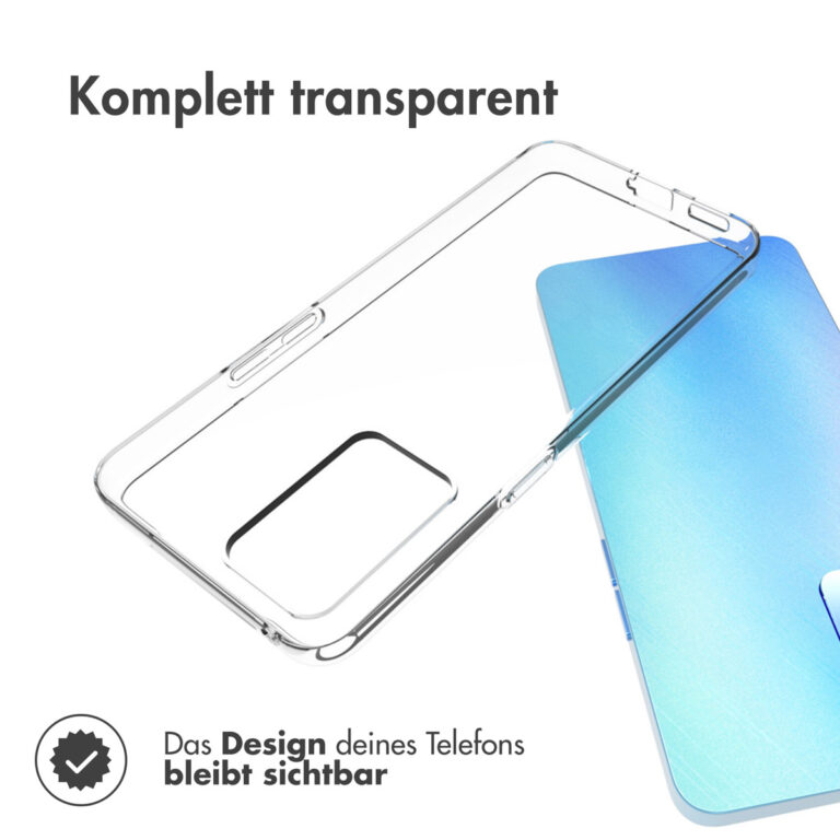Accezz Clear Backcover Oppo Find X5 Lite 5G - Transparant - Afbeelding 10