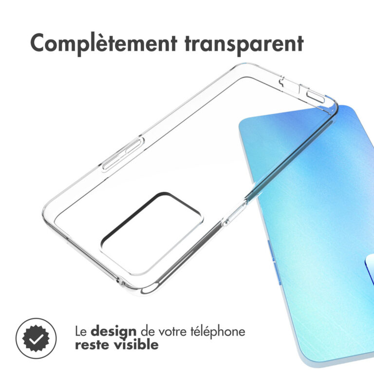Accezz Clear Backcover Oppo Find X5 Lite 5G - Transparant - Afbeelding 7
