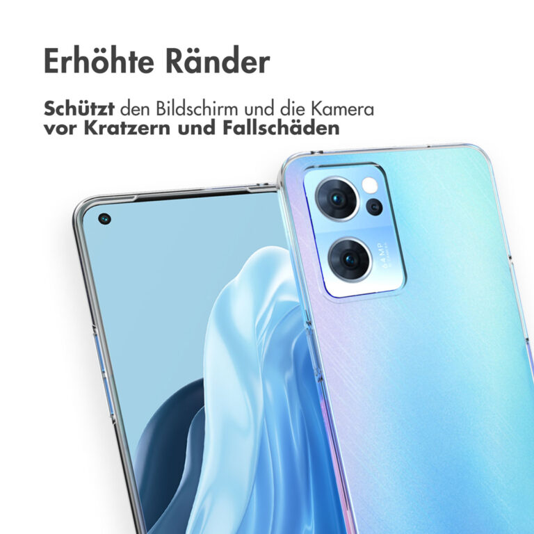 Accezz Clear Backcover Oppo Find X5 Lite 5G - Transparant - Afbeelding 9