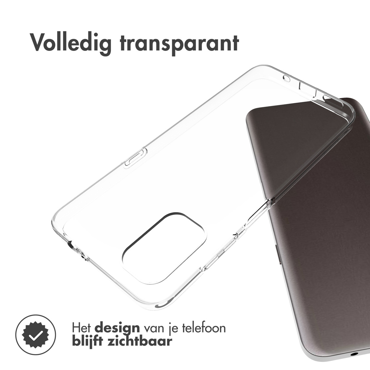 Accezz Clear Backcover Nokia G11 / G21 - Transparant - Afbeelding 4