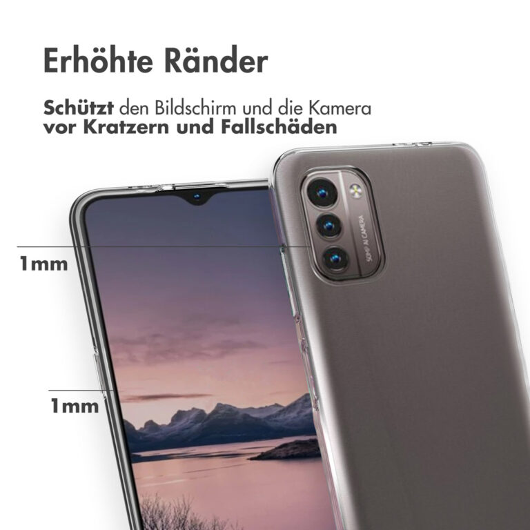 Accezz Clear Backcover Nokia G11 / G21 - Transparant - Afbeelding 9