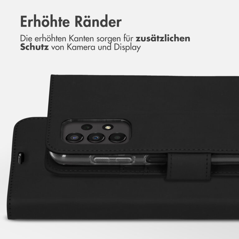 Accezz Wallet Softcase Bookcase Samsung Galaxy A13 (4G) - Zwart - Afbeelding 9