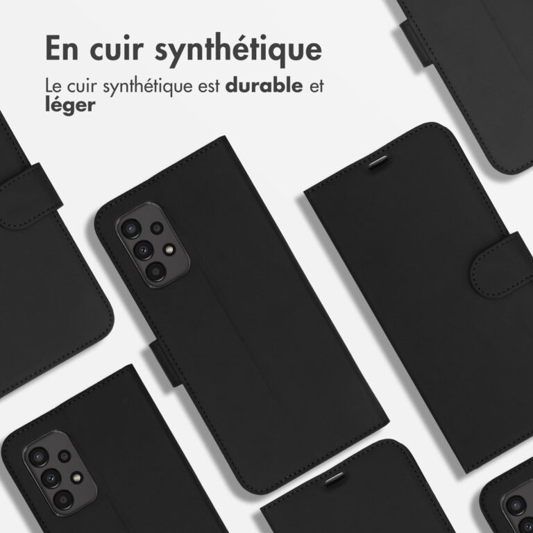 Accezz Wallet Softcase Bookcase Samsung Galaxy A13 (4G) - Zwart - Afbeelding 5