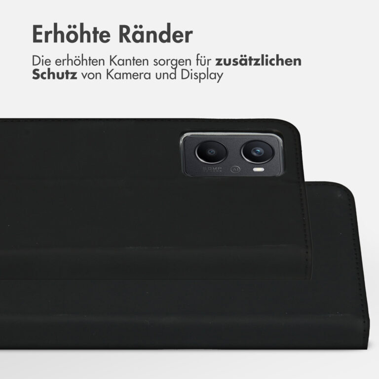 Accezz Wallet Softcase Bookcase Oppo A96 - Zwart - Afbeelding 9