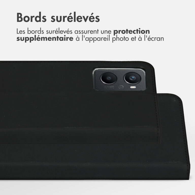 Accezz Wallet Softcase Bookcase Oppo A96 - Zwart - Afbeelding 6