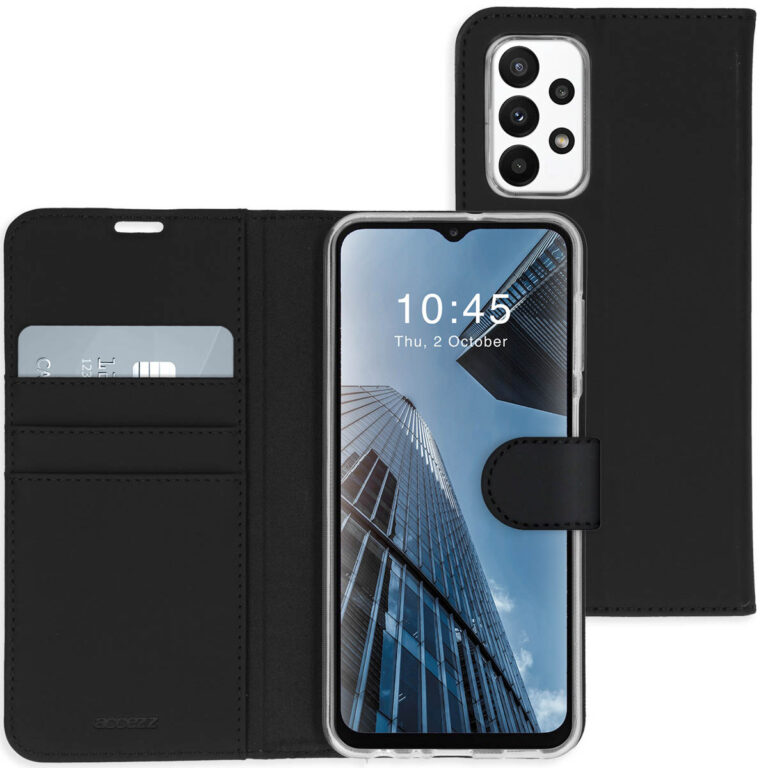 Accezz Wallet Softcase Bookcase Samsung Galaxy A23 (5G) - Zwart - Afbeelding 5