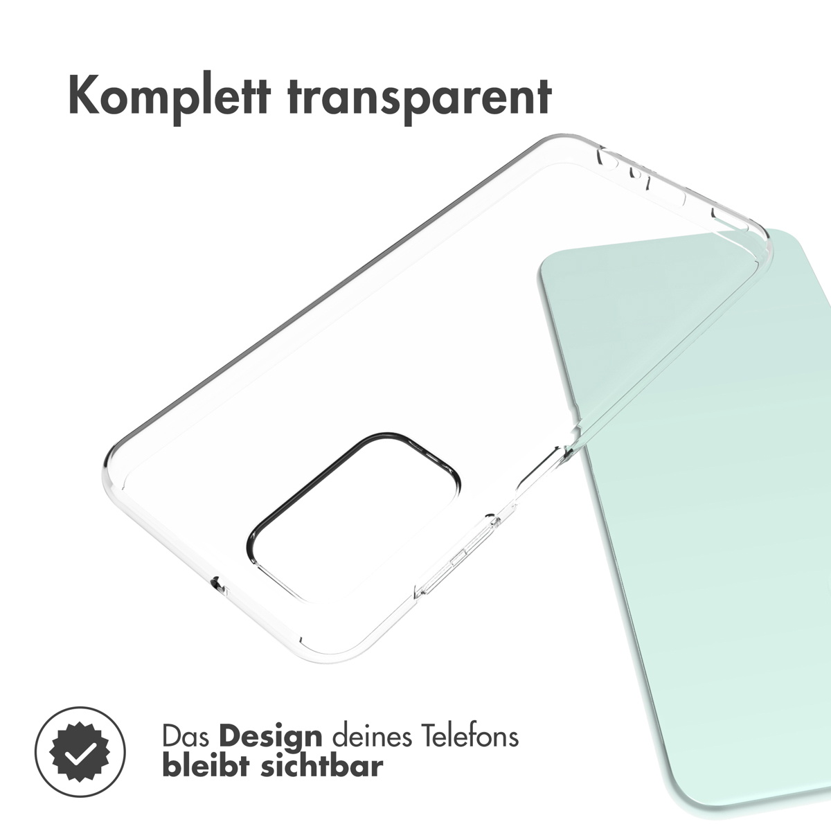 Accezz Clear Backcover Samsung Galaxy A23 (5G) - Transparant - Afbeelding 4